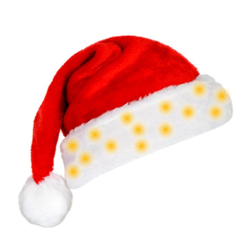 🎅 LED Blinking Christmas Cap