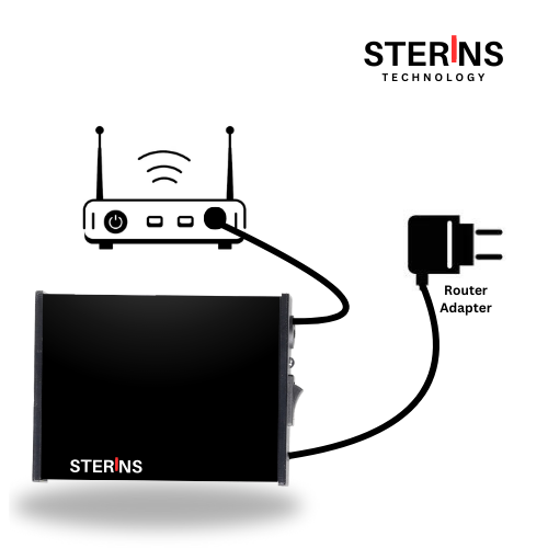 STERINS Wi-Fi UPS with upto 6 Hours Backup